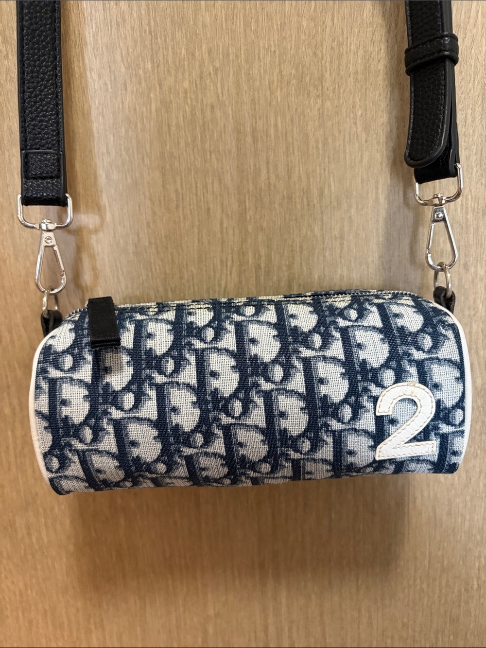 Authentic Dior Roller Pouch Bag Upcycled